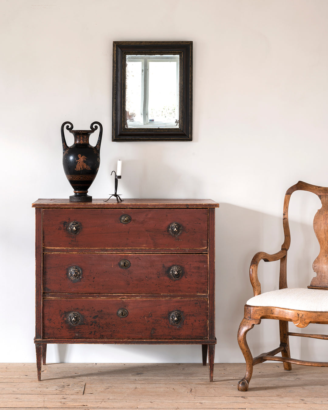 Neoclassical Cast Iron Urn