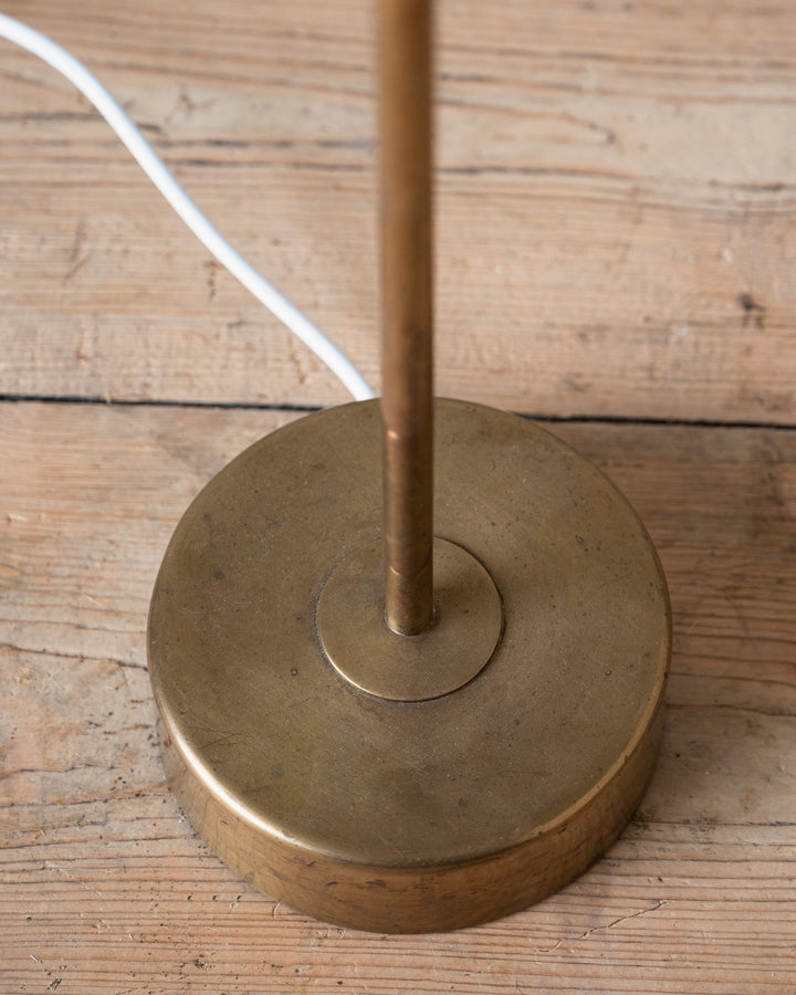 Mid century brass floor lamp