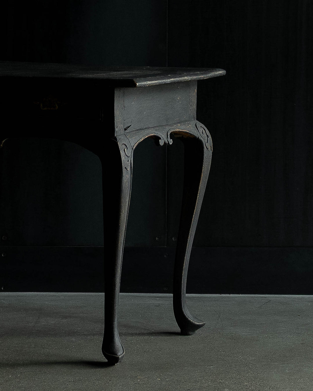 Antique Norwegian Rococo Writing Table