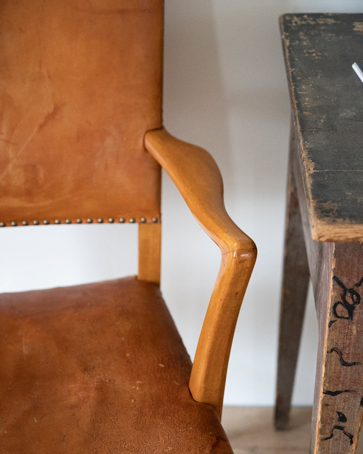 Karl-Erik Ekselius, Leather Armchair