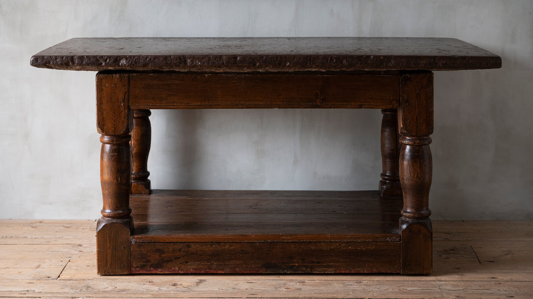 18th century Swedish Baroque stone Table