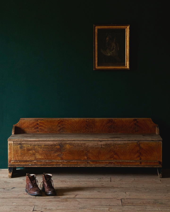 FOLK ART BENCH