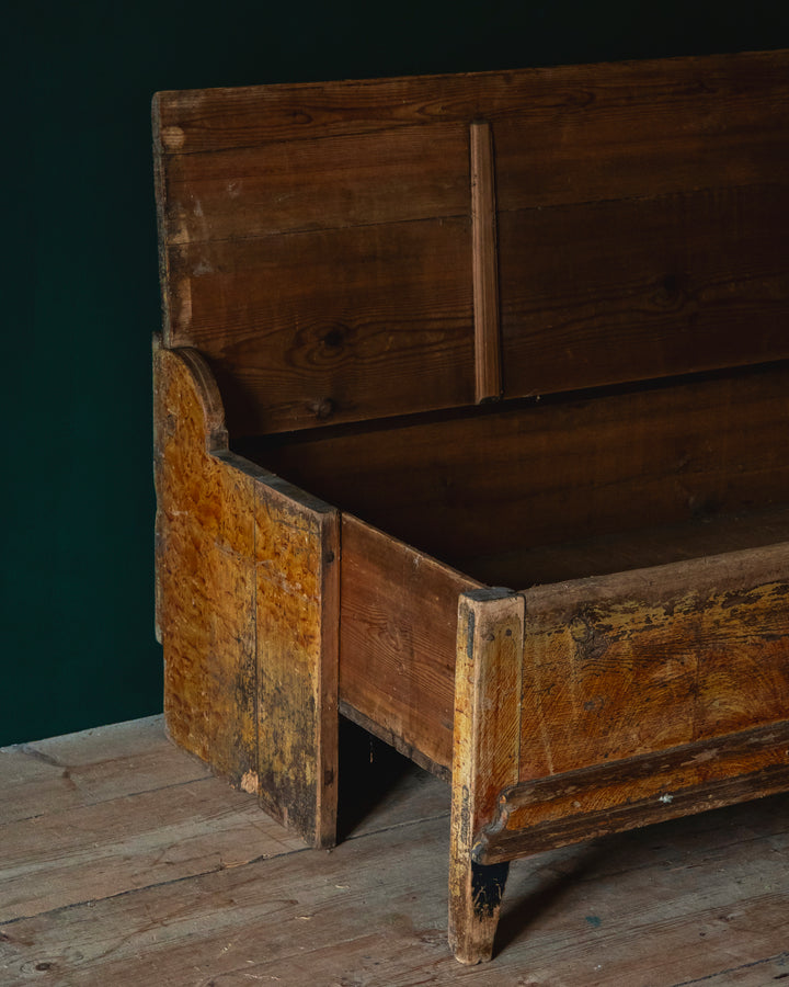 FOLK ART BENCH