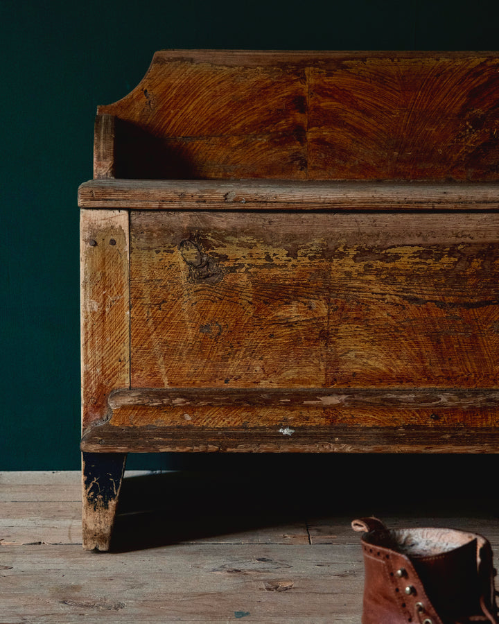 FOLK ART BENCH