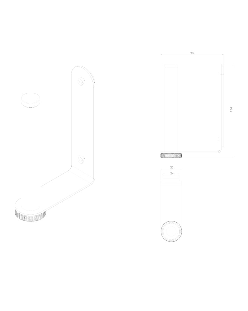 Heritage Spare Roll Holder - T01.009.555