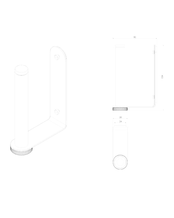 Heritage Spare Roll Holder - T01.009.555