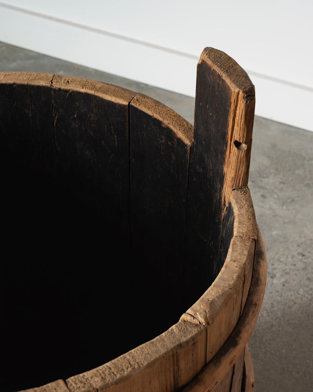 FOLK ART BARREL