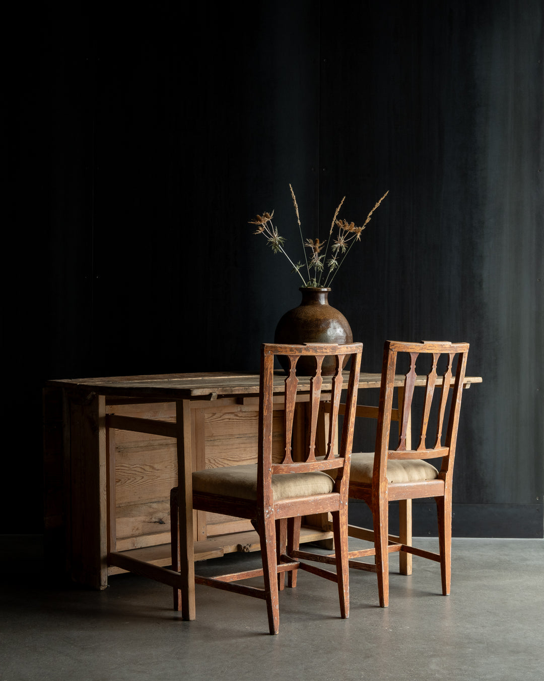 Swedish Gustavian Drop-Leaf Table