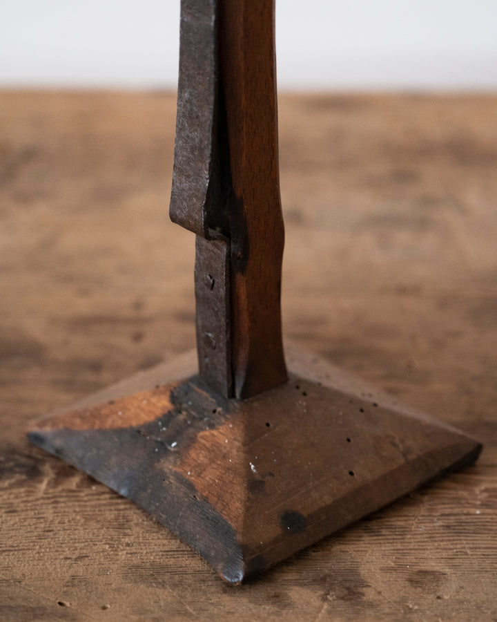 Folk Art Candle Holder
