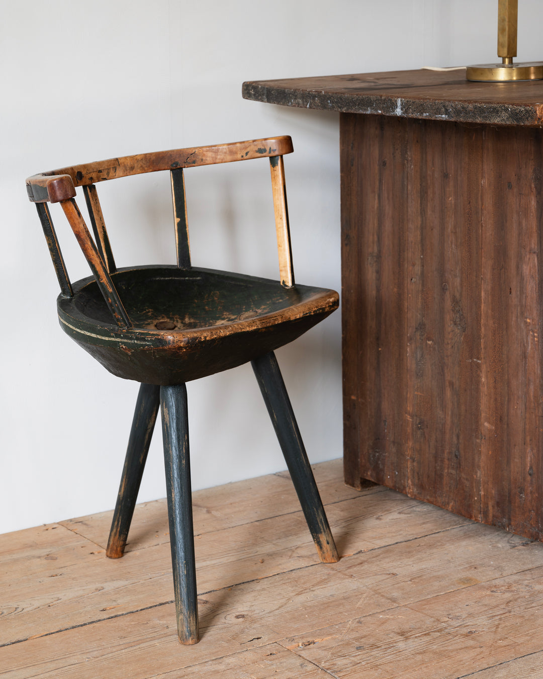 FOLK ART CHAIR