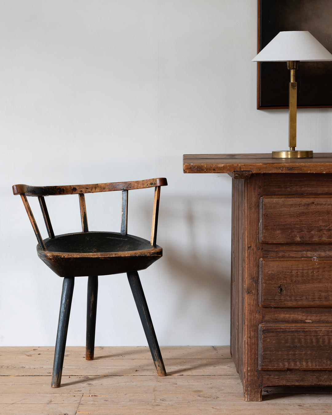 FOLK ART CHAIR