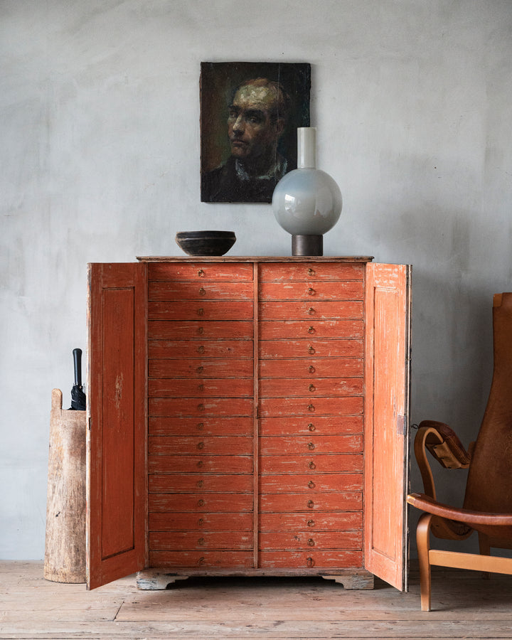 Gustavian filing cabinet