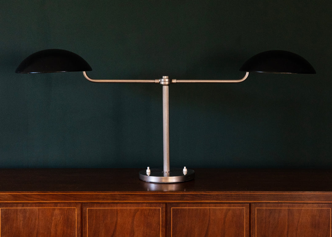Twin table lamp by Harald Notini