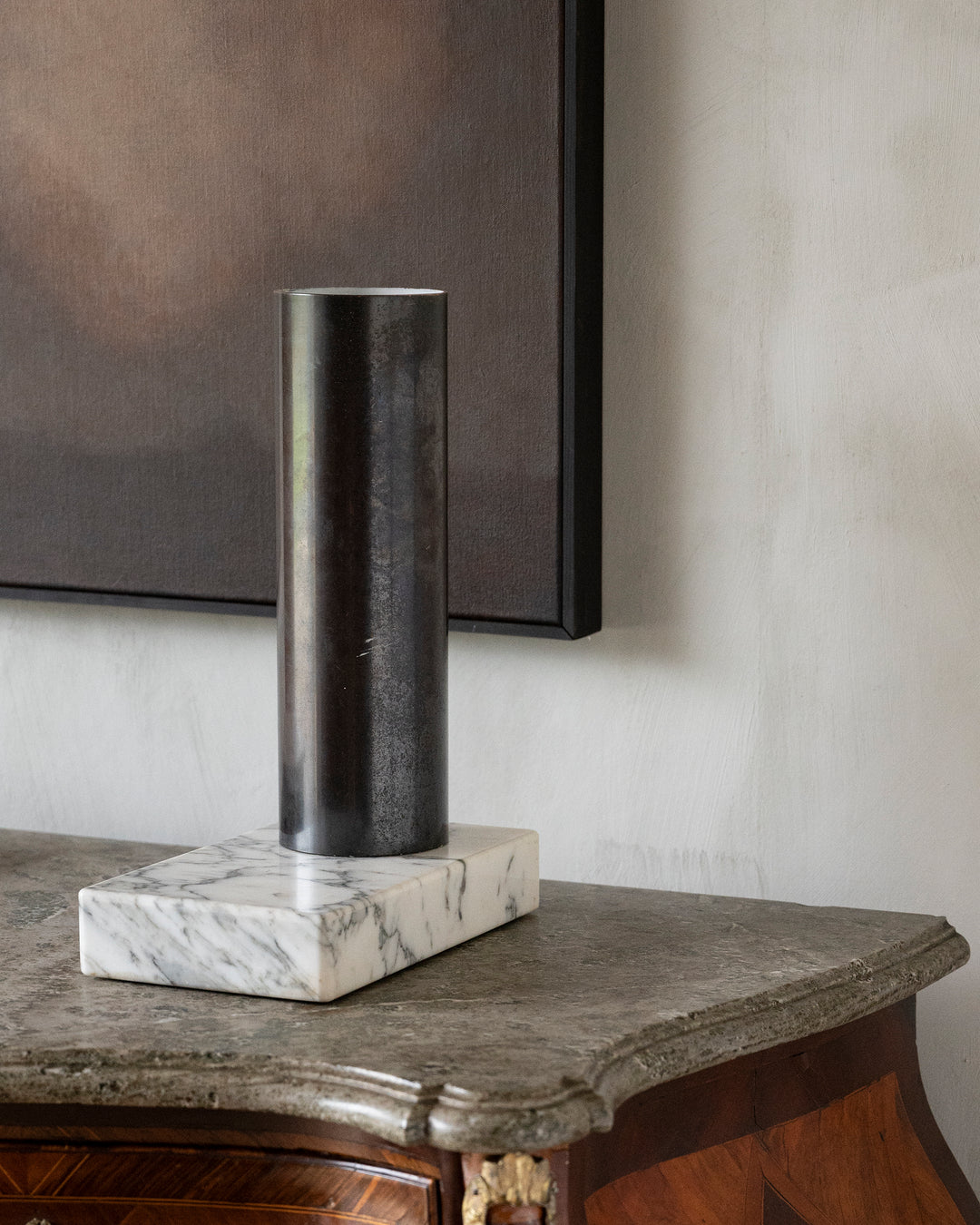 Marble & Brass Table Lamp