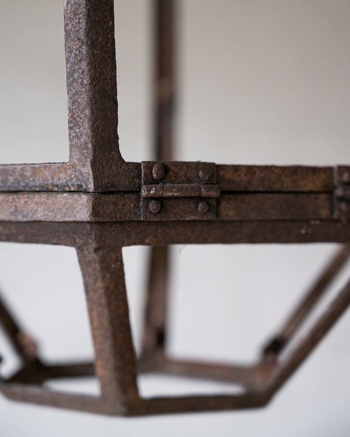 Baroque handmade iron lantern