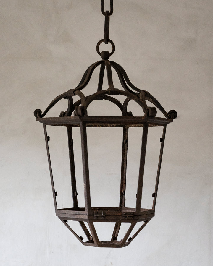 Baroque handmade iron lantern