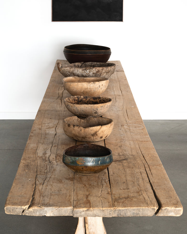 Swedish 18th century trestle table