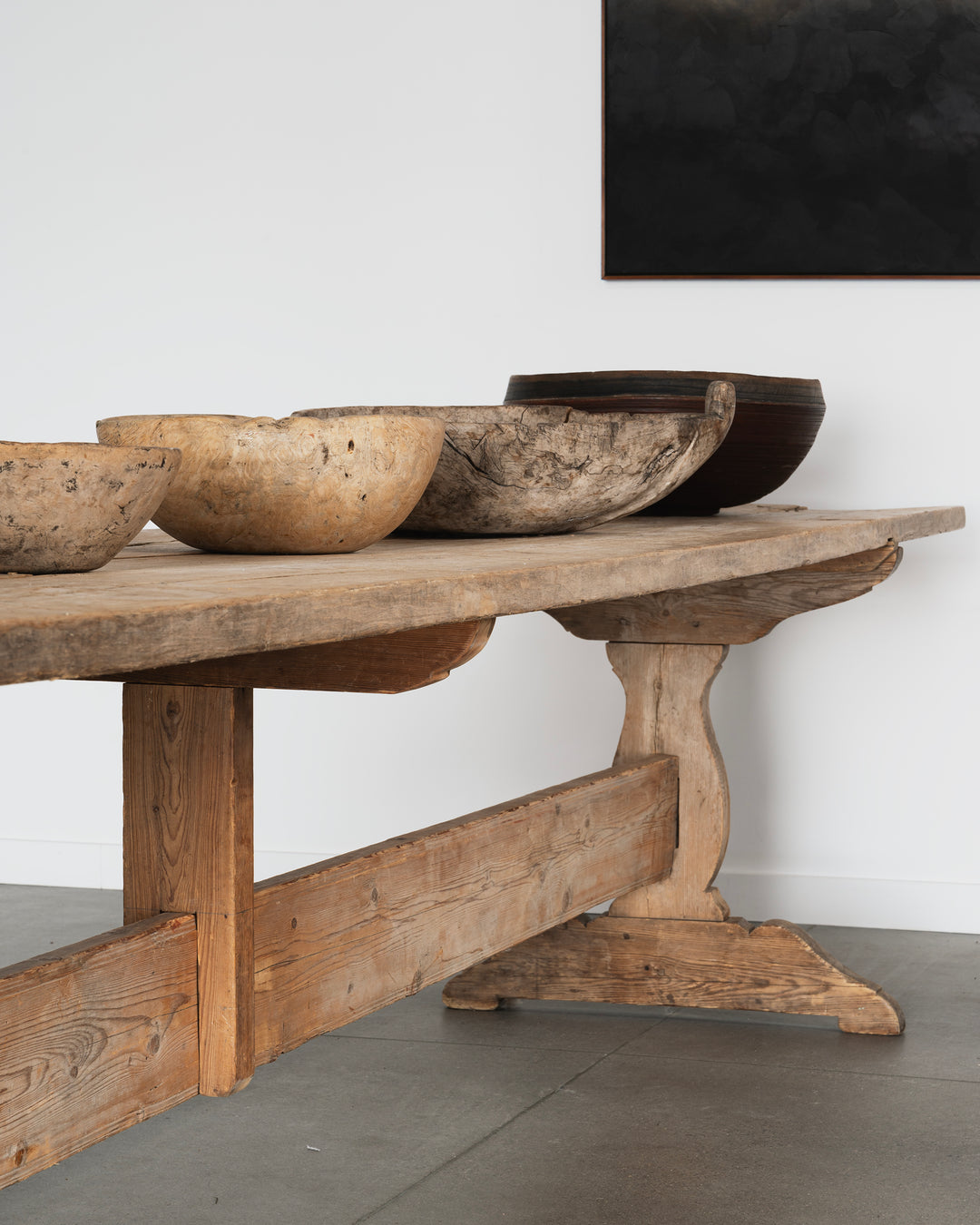 Swedish 18th century trestle table