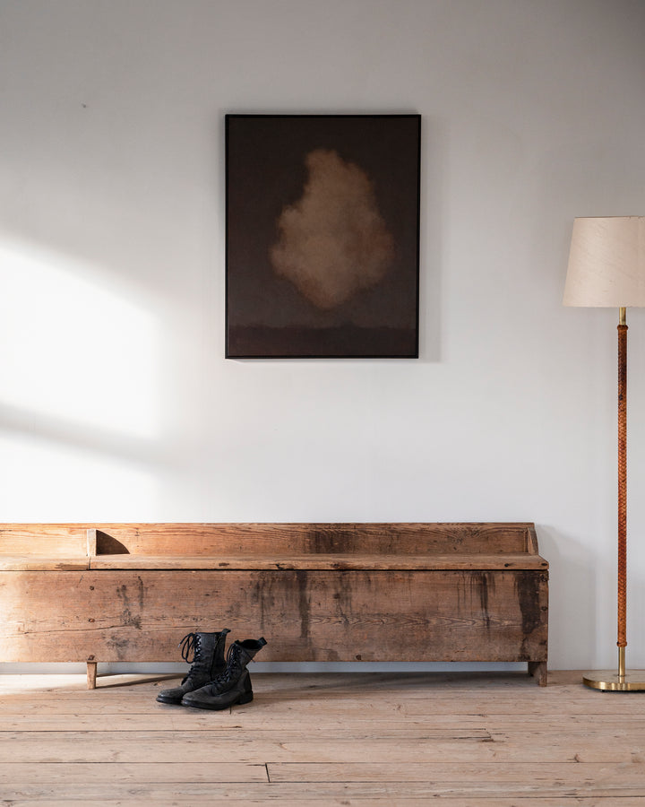 provincial wooden bench