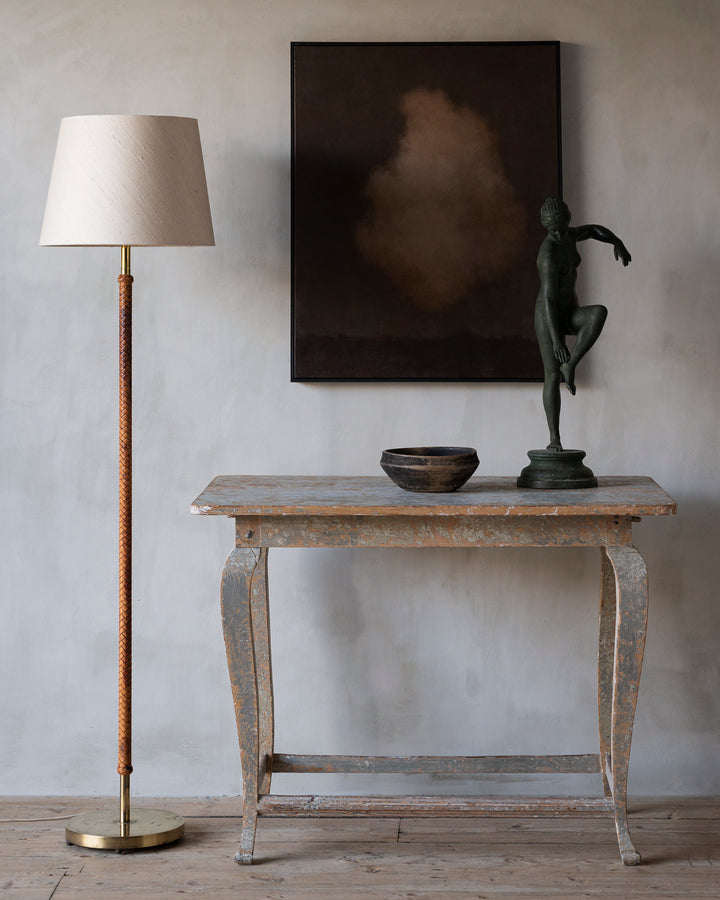 mid-century modern floor lamp