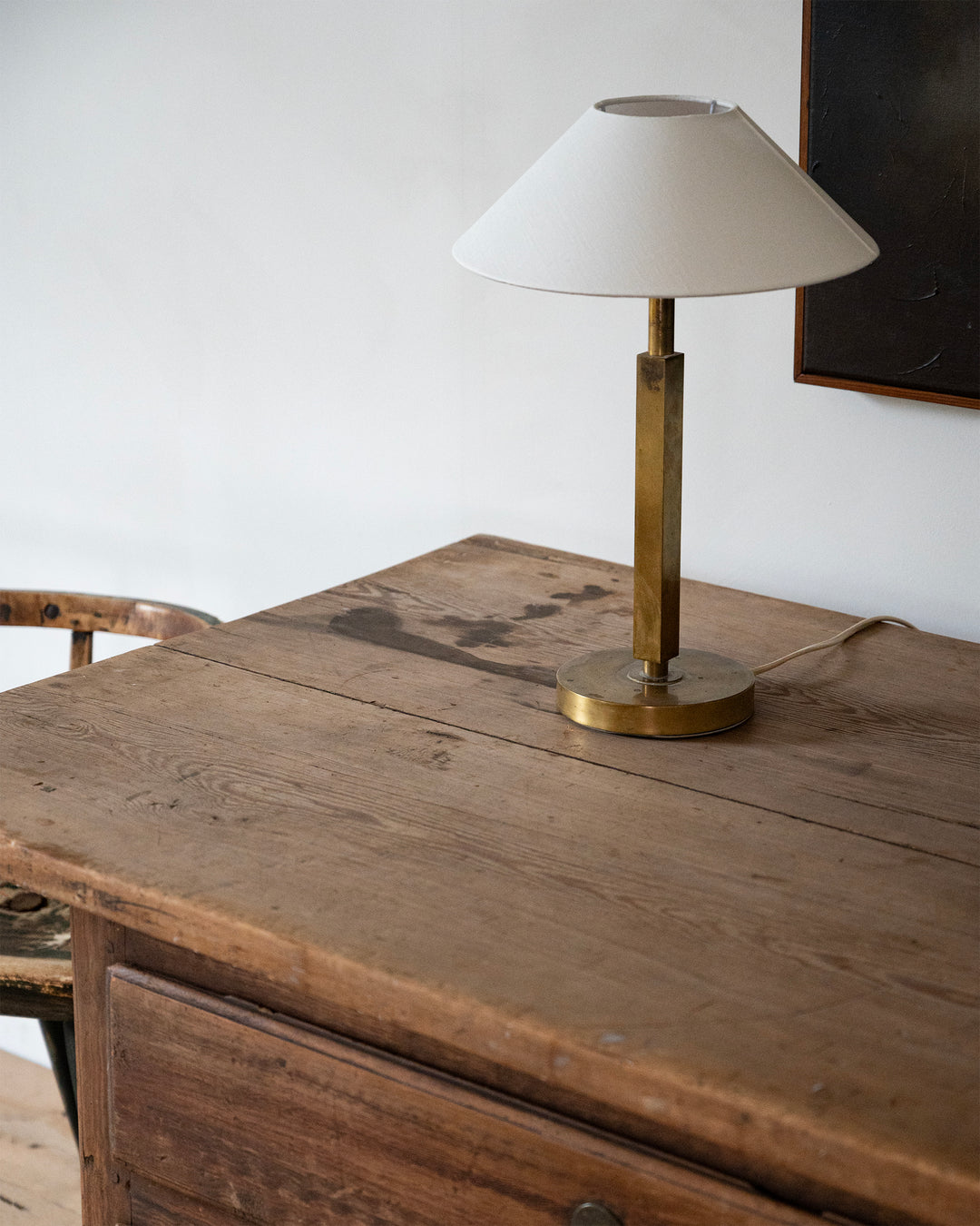 BRASS TABLE LAMPS