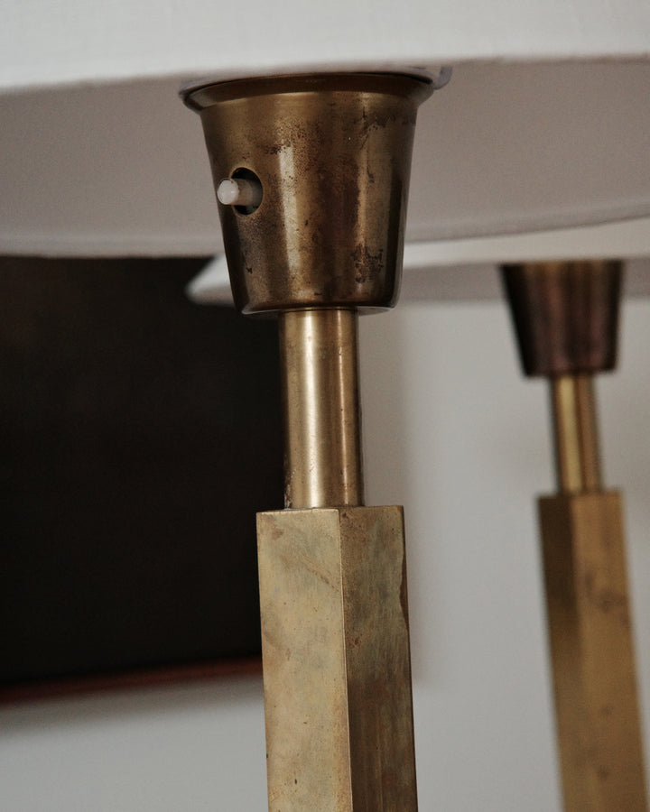 BRASS TABLE LAMPS