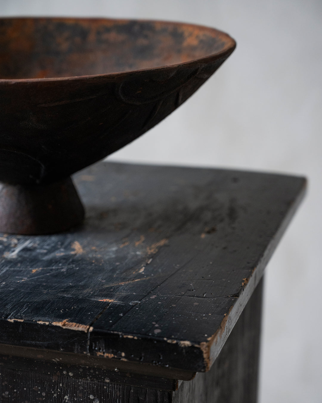 Empire style wooden pedestals