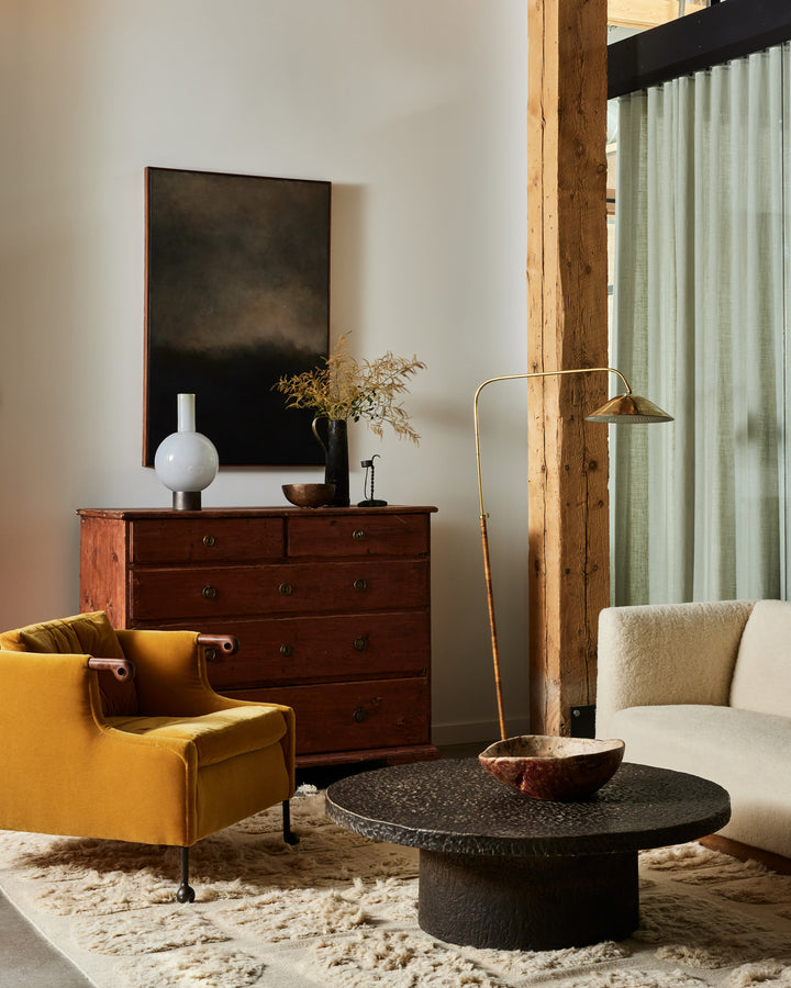 Swedish mid-century sofa table