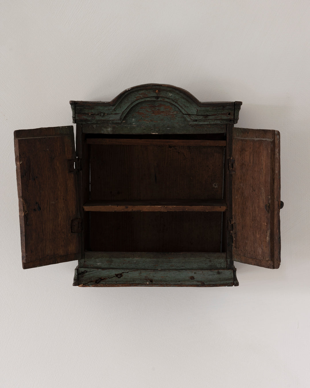 Folk Art Wall Cupboard