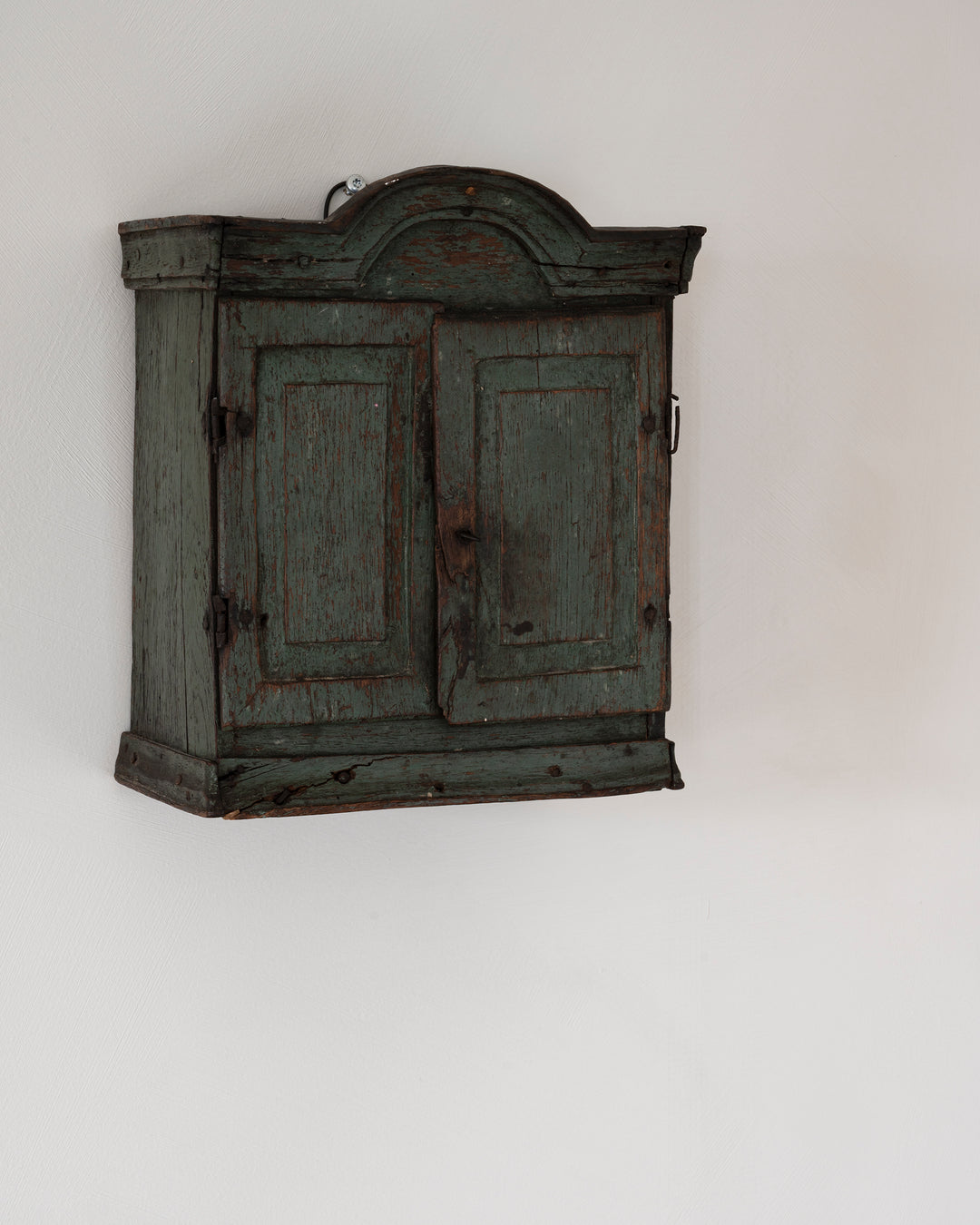 Folk Art Wall Cupboard