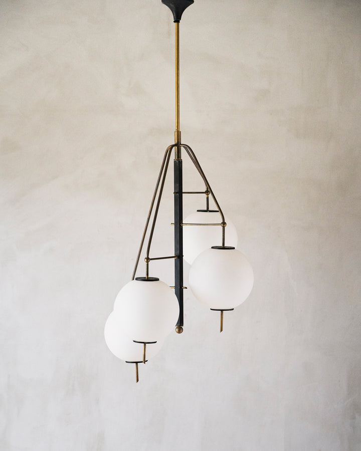 ITALIAN MID CENTURY MODERN CHANDELIER