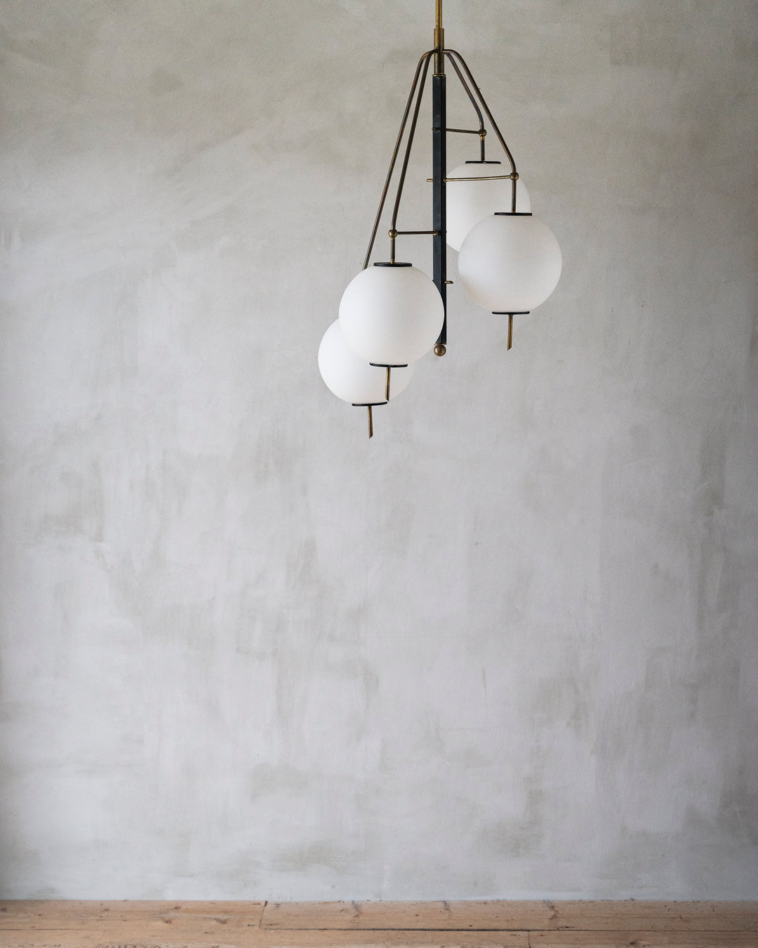 ITALIAN MID CENTURY MODERN CHANDELIER