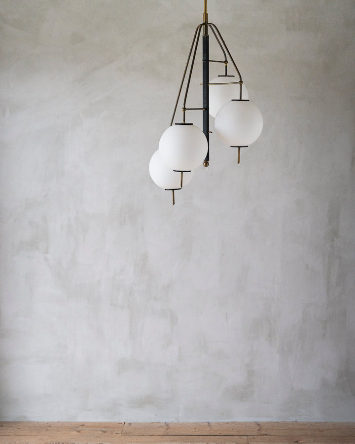 ITALIAN MID CENTURY MODERN CHANDELIER