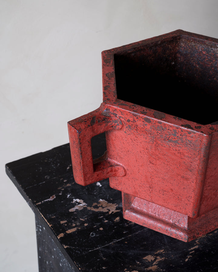 Swedish Grace cast iron urns