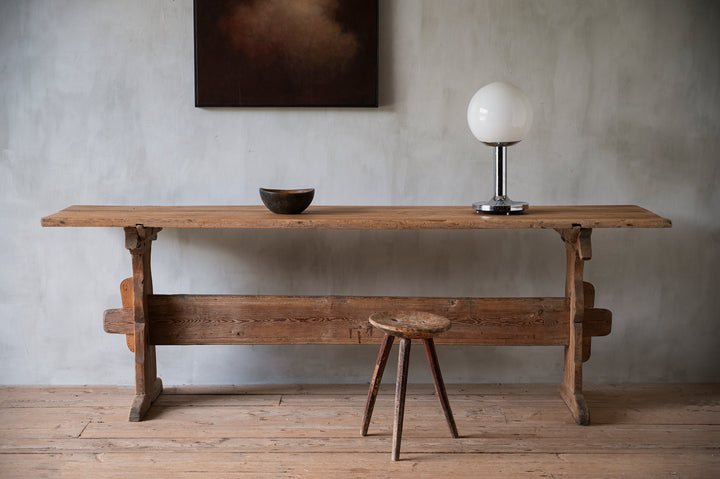 Swedish trestle table