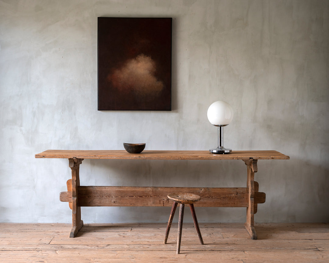 Swedish trestle table