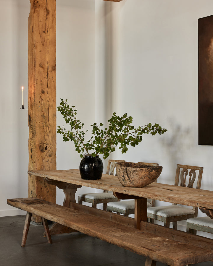 Swedish 18th century trestle table