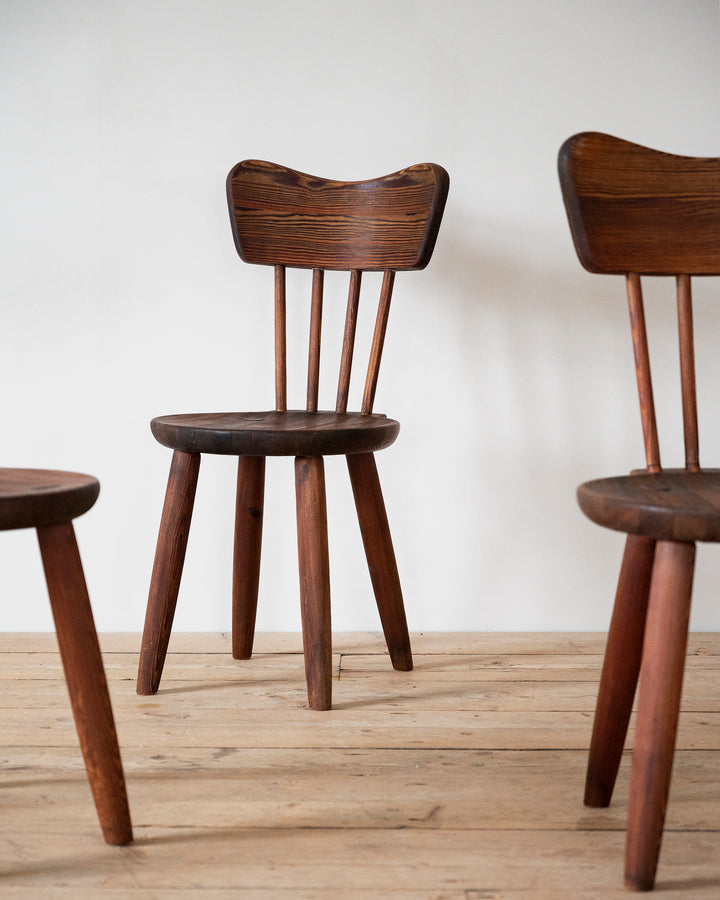 Set of six Scandinavian Modern dining Chairs
