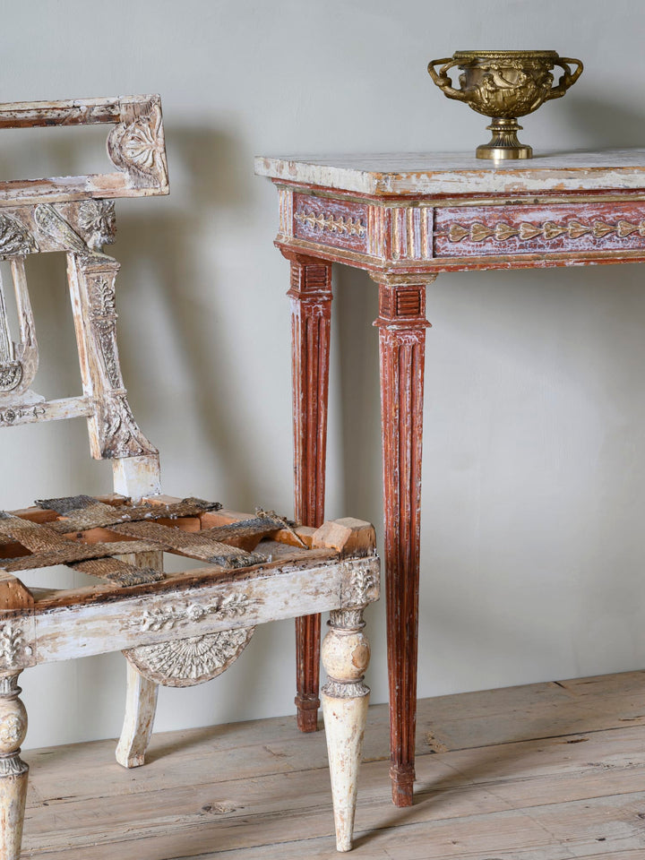 Gustavian console table
