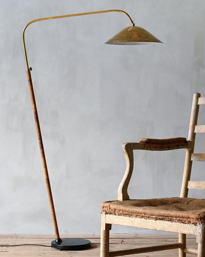 mid-century Scandinavian floor lamp