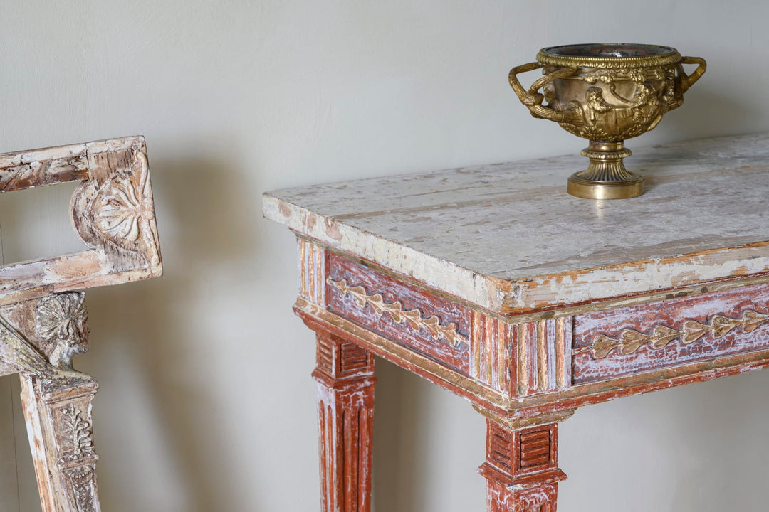 Gustavian console table