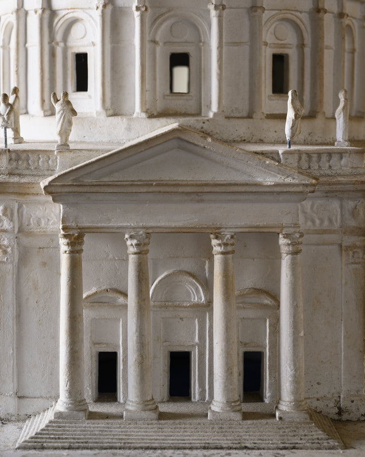 Architectural cast plaster model
