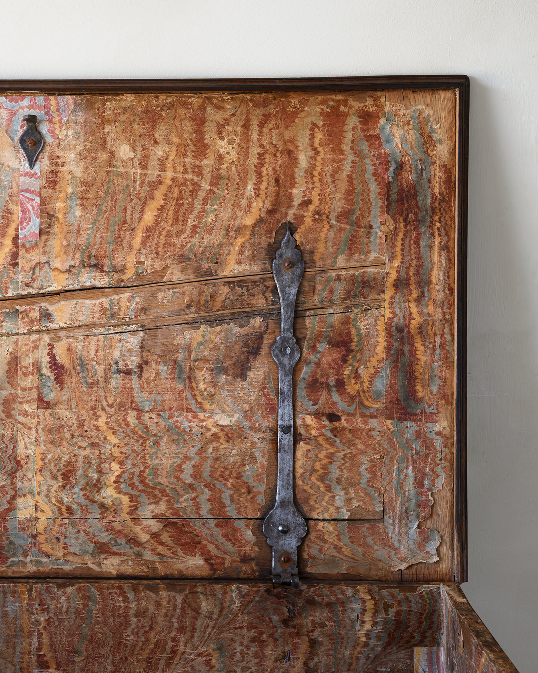 Swedish Baroque chest on stand