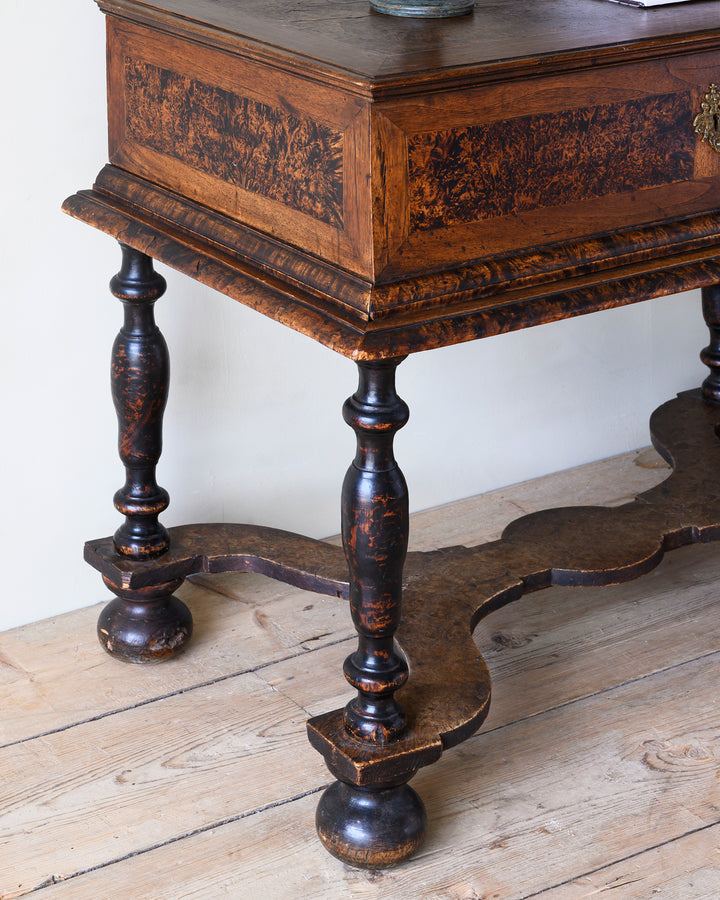 Swedish Baroque chest on stand