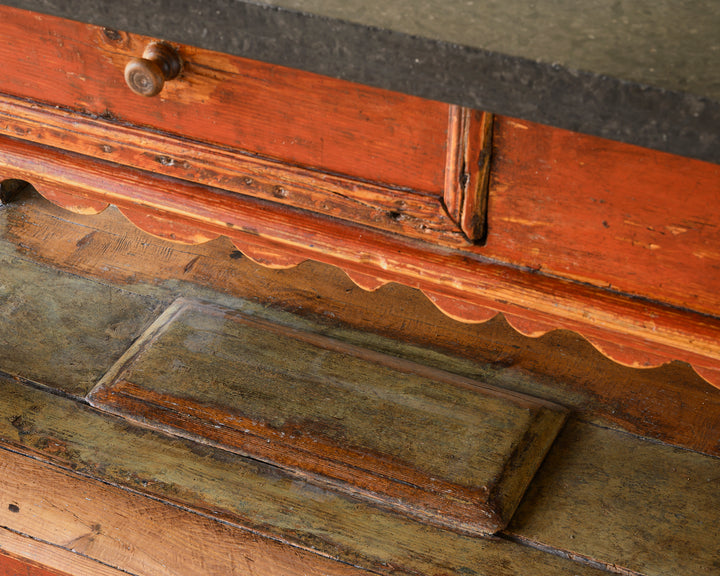 Swedish Baroque limestone top table