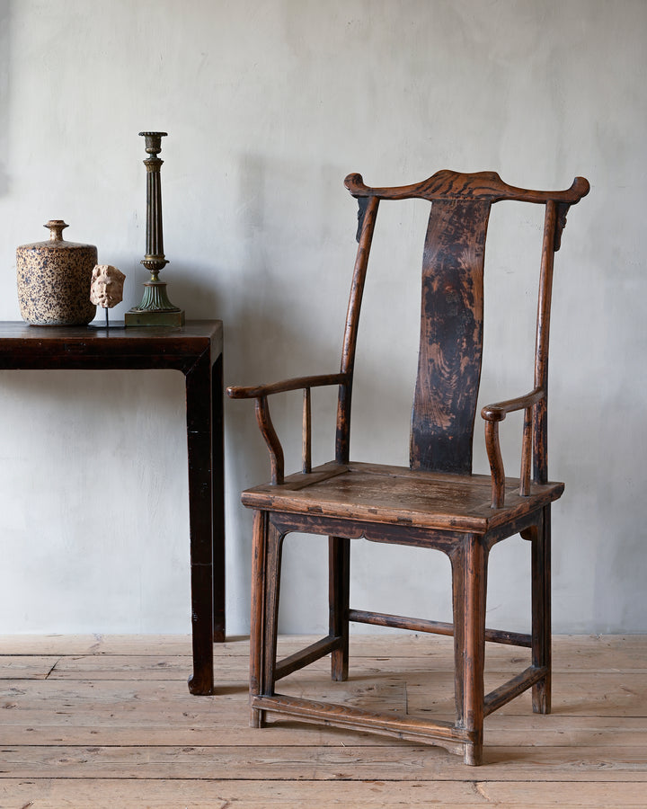 Qing Dynasty Yoke back Chair