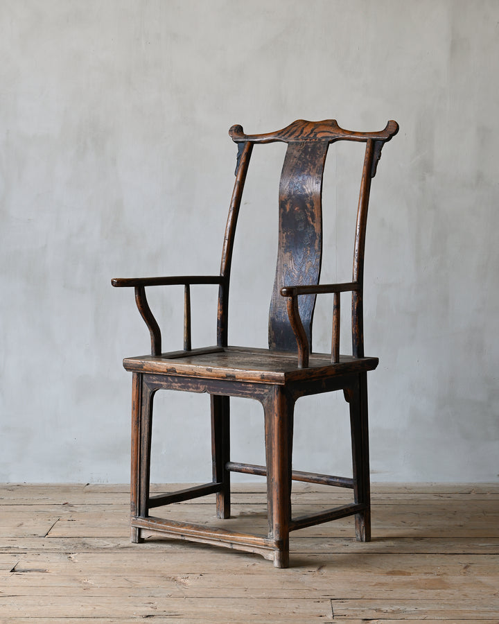 Qing Dynasty Yoke back Chair
