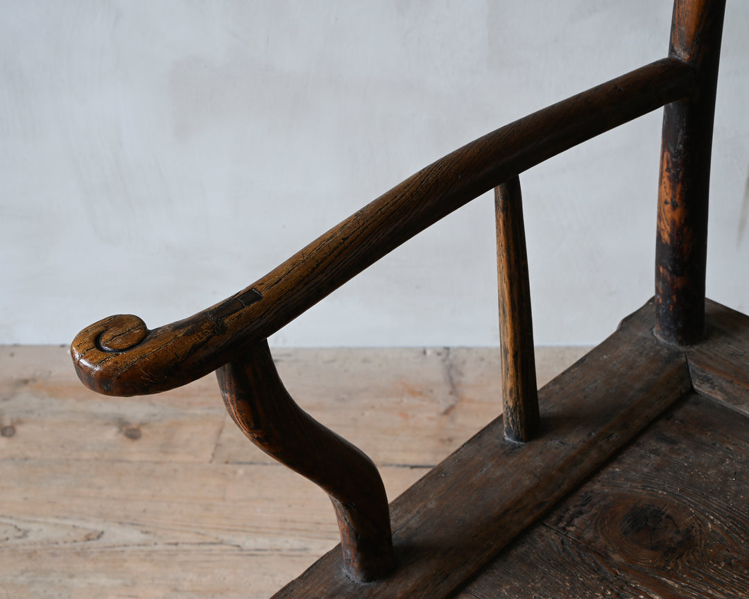 Qing Dynasty Yoke back Chair