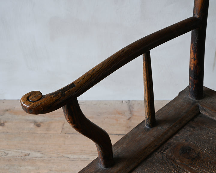 Qing Dynasty Yoke back Chair