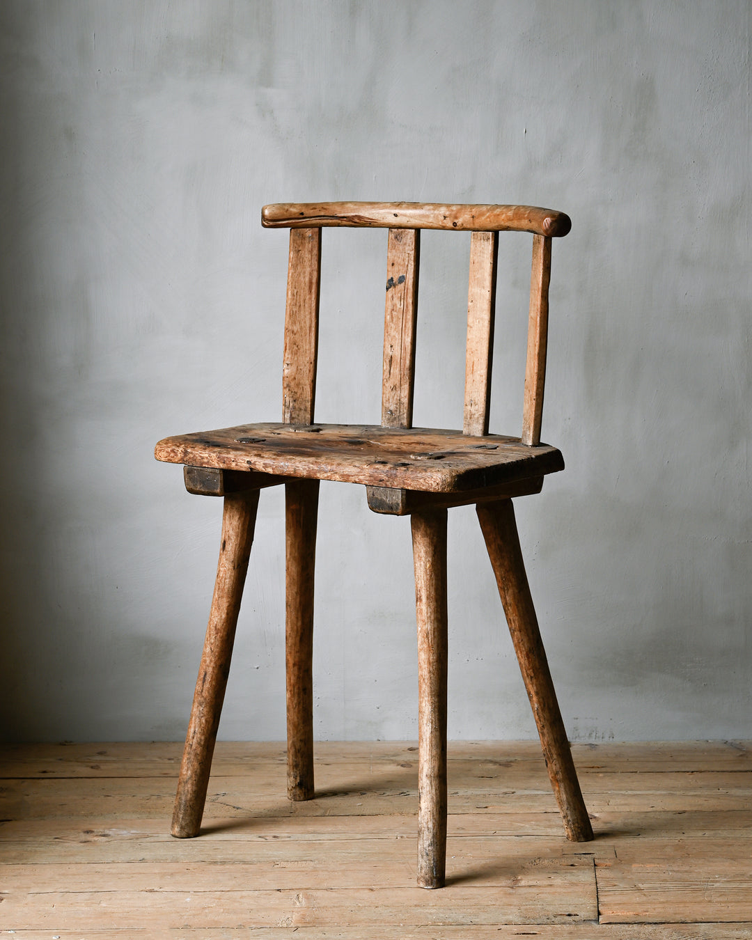 Scandinavian folk art chair